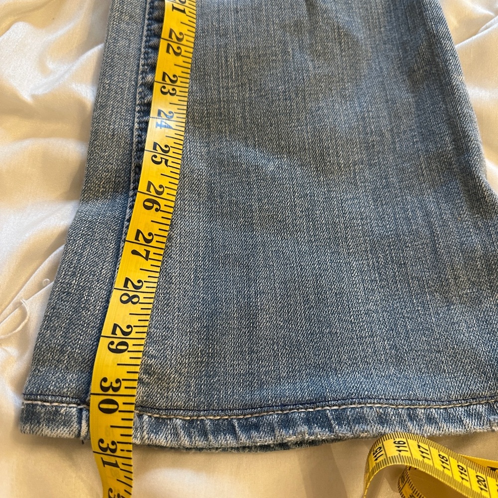 Miss Me Stylish Blue Distressed Women's Jeans - Picture 12 of 13